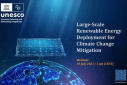 Webinar held in the Role of Large-scale Deployment of Renewable Energies for Climate Change Mitigation