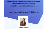 Free online workshop in how to get published