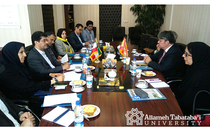 University of Nebrija and ATU Meet in Tehran