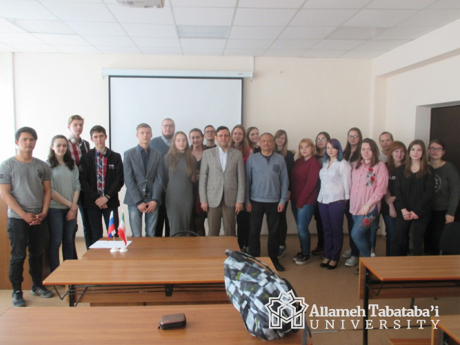 Dr Abbasi Represents ATU at Chelyabinsk State University