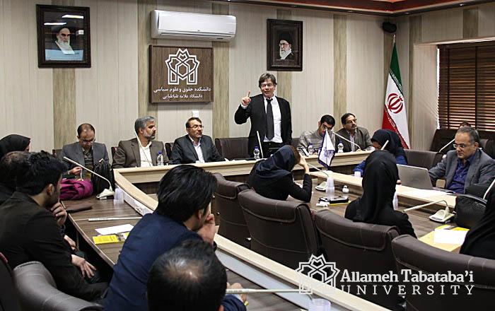 Professor Albrecht Holds a Workshop at ATU