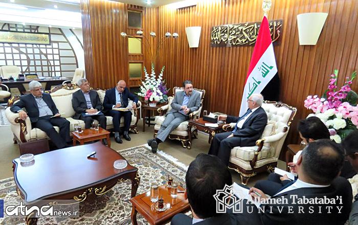 Salimi Meets the Iraqi Minister of HE