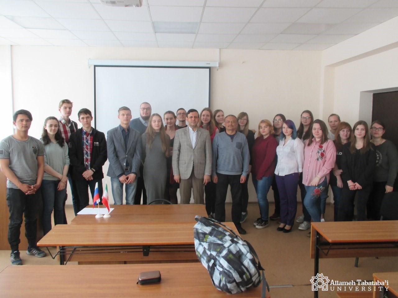 Dr Abbasi Represents ATU at Chelyabinsk State University