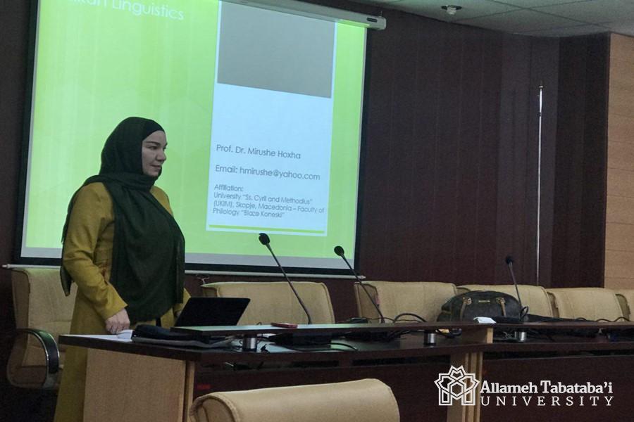 Mirushe Hoxha from Greece Speaks at ATU