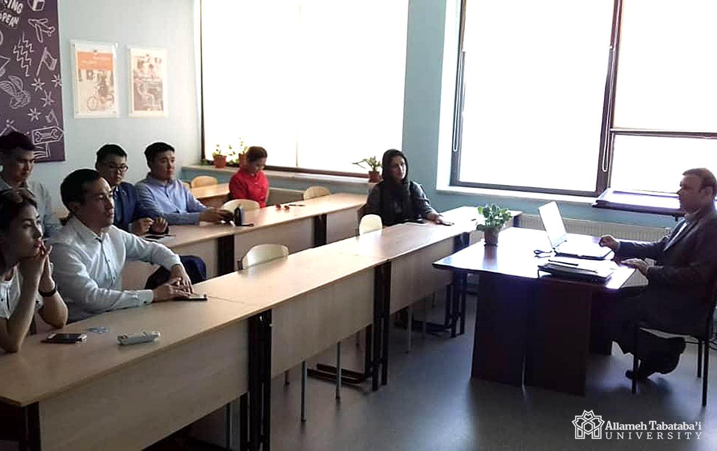 Dr Majid Abbasi Delivers Speeches at Eurasian National University of Kazakhstan