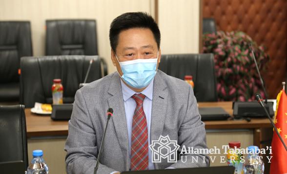 Chinese Cultural counsellor in Tehran visits ATU