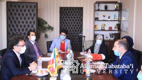 Georgia's Cultural Counsellor in Tehran visits ATU