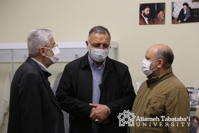 Tehran Mayor visits ATU