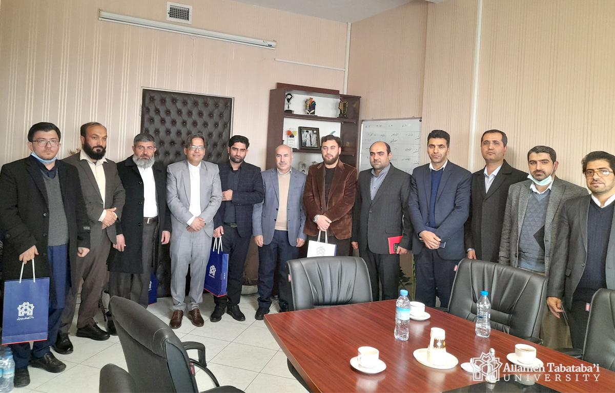 Ghalib University Officials visit Allameh Tabataba’i University