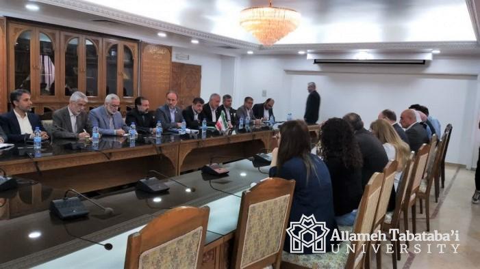 ATU President meets the Syrian Minister of Higher Education and Scientific Research