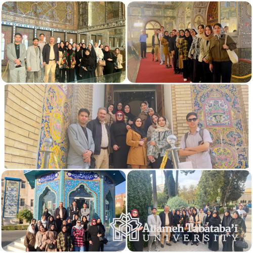 Tehran Tour Held for International Students of Allameh Tabataba'i University