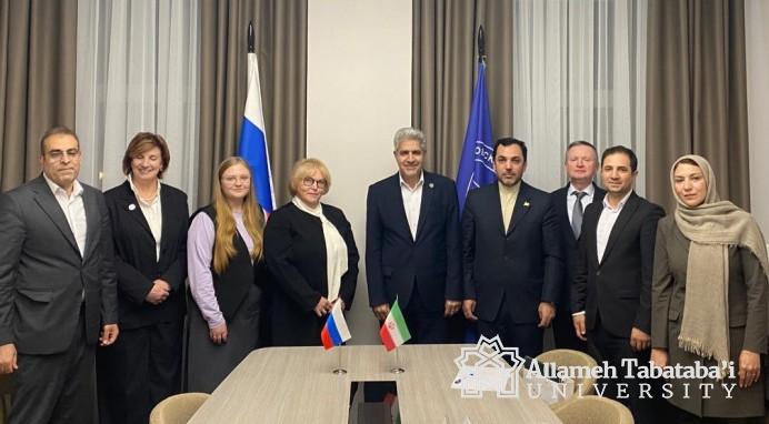 Strengthening Iran-Russia Academic Relations: A Productive Meeting Between the ATU and MSLU Presidents