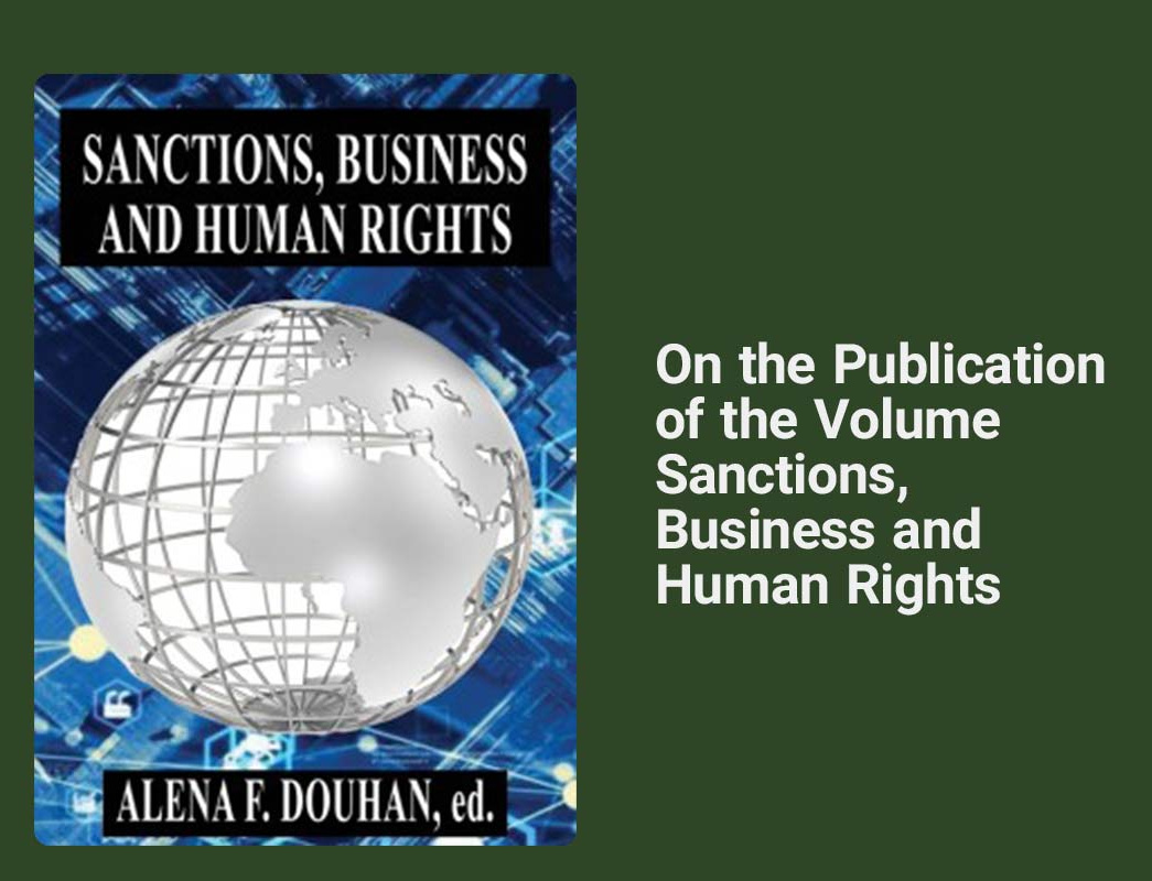on publication of “sanctions, business human rights”