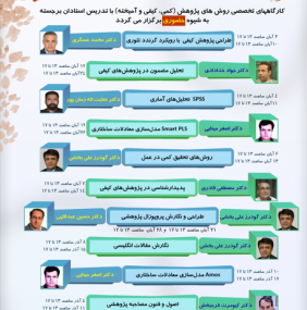 مدرسۀ روش تحقیق دوره پاییز