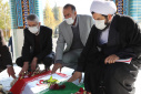 برگزاری مراسم غبار روبی مزار شهدای گمنام دانشگاه علامه طباطبائی به مناسبت هفته دفاع مقدس