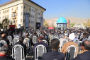 مراسم استقبال و تکریم از خانواده شهید ابراهیم قائمی در محل پردیس مرکزی دانشگاه برگزار شد