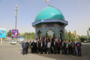 ادای احترام دانشگاهیان به شهدای انقلاب اسلامی و دفاع مقدس