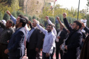 تجمع دانشگاهیان دانشگاه علامه‌طباطبائی در محکومیت جنایات رژیم صهیونیستی برگزار شد