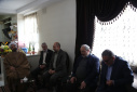 دیدار رئیس و جمعی از مسئولان دانشگاه علامه‌طباطبائی با خانواده شهید محمود کارون/ گزارش تصویری