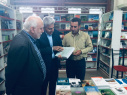بازدید سرپرست دانشگاه علامه‌طباطبائی از غرفه دانشگاه در سی و ششمین نمایشگاه بین‌المللی کتاب تهران