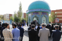 آیین غبارروبی مقبره شهدا در دانشگاه علامه طباطبائی