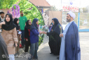 استقبال هیئت رئیس دانشگاه علامه‌طباطبائی از دانشجویان در آغاز سال تحصیلی جدید