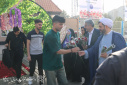 استقبال هیئت رئیس دانشگاه علامه‌طباطبائی از دانشجویان در آغاز سال تحصیلی جدید