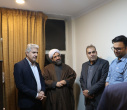 بازدید هیئت‌رئیسه دانشگاه علامه طباطبائی از خوابگاه پسرانه شهید مطهری