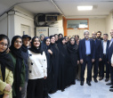 بازدید هیئت‌رئیسه دانشگاه از خوابگاه‌های دانشجویی به مناسبت ماه دانشجو