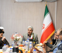 حضور هیئت رئیسه دانشگاه علامه طباطبائی در مرکز آموزش زبان فارسی به غیرفارسی زبانان به مناسبت شب یلدا