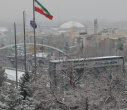 برف و زیبایی زمستانی در دانشگاه علامه طباطبائی