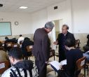 بازدید رئیس دانشگاه علامه‌طباطبائی از روند برگزاری امتحانات پایان ترم در پردیس مرکزی