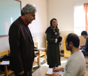بازدید رئیس دانشگاه علامه‌طباطبائی از روند برگزاری امتحانات پایان ترم در پردیس مرکزی