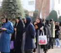 بازدید وزیر علوم از حوزه امتحانی دانشگاه علامه طباطبائی در آزمون دکتری