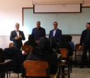 بازدید وزیر علوم از حوزه امتحانی دانشگاه علامه طباطبائی در آزمون دکتری