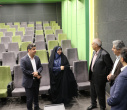 بازدید معاون فرهنگی و اجتماعی وزارت علوم، تحقیقات و فناوری از روند تکمیل و تجهیز سینمای دانشگاه علامه طباطبائی