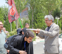 کاروان دانشجویی دانشگاه علامه طباطبائی عازم پیاده‌روی اربعین حسینی شد