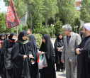 کاروان دانشجویی دانشگاه علامه طباطبائی عازم پیاده‌روی اربعین حسینی شد