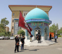 کاروان دانشجویی دانشگاه علامه طباطبائی عازم پیاده‌روی اربعین حسینی شد