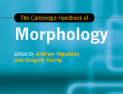 cambridge handbook of morphology