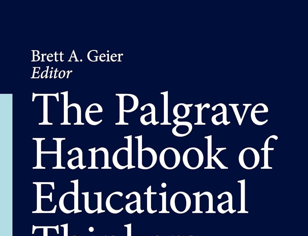 palgrave handbook of educational thinkers