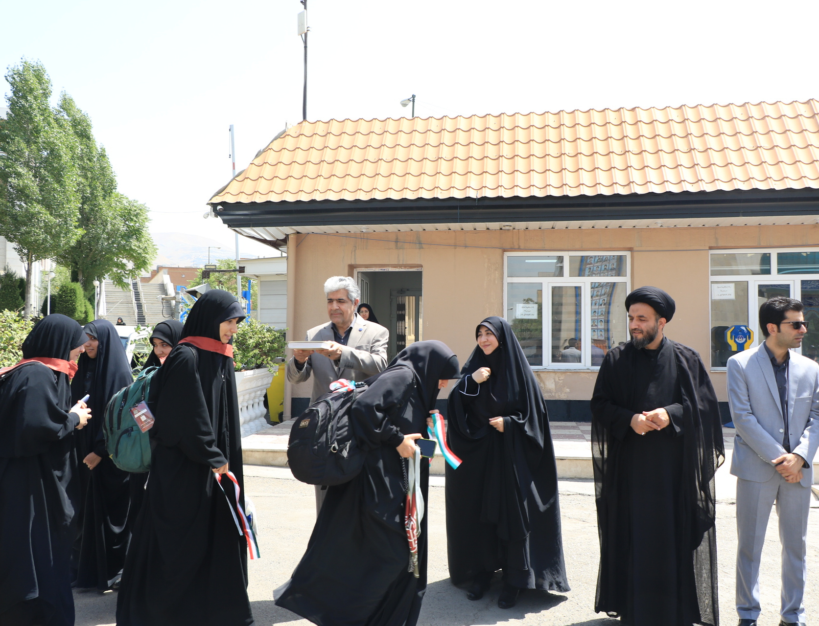 بدرقۀ کاروان اربعین 1405 دانشگاه علامه طباطبائی