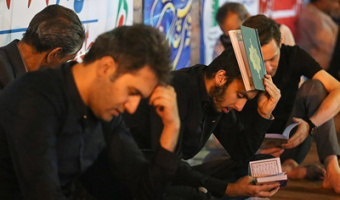 مراسم احیای شب نوزدهم ماه مبارک رمضان در مسجد دانشگاه برگزار شد