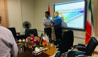 برگزاری نشست مرکز مطالعات چین دانشگاه با حضور دکتر مین جی از دانشگاه شانگهای
