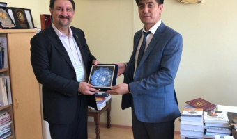 دیدار رئیس دانشگاه علامه طباطبائی از دانشکده شرق شناسی دانشگاه الفارابی قزاقستان