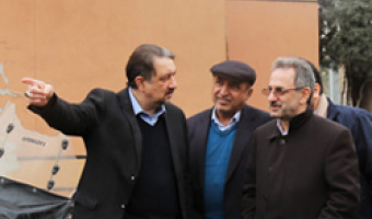 بازدید استاندار و فرماندار تهران از دانشگاه علامه طباطبائی