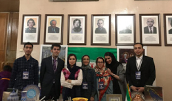حضور دانشجویان دانشگاه علامه طباطبائی در جشنواره معرفی فرهنگ در دانشگاه دولتی زبان‌شناسی مسکو 