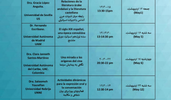 سلسله کارگاه های آموزشی بین المللی آنلاین «زبان و فرهنگ» برگزار می شود