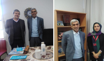 دیدار رایزن فرهنگی کشورمان در اسپانیا از مرکز فرهنگی خیام در دانشگاه نبریخا 