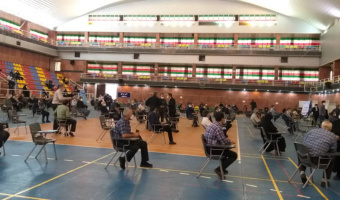روزانه بین ۷۰۰ تا ۸۰۰ نفر در پایگاه تجمیعی واکسیناسیون کرونای دانشگاه علامه‌طباطبائی واکسینه می‌شوند